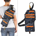 Back holster for Nerf, Camouflage, Gray Back holster for Nerf, Camouflage, Gray