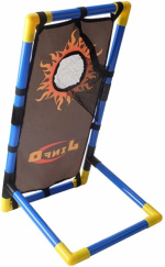 Sniper shooting target with frame