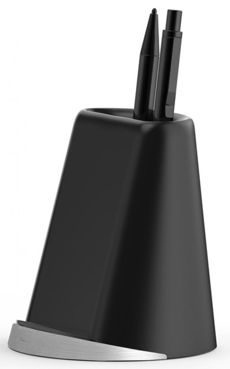 Translation: Space-saving pen holder with wireless Qi charging Translation: Space-saving pen holder with wireless Qi charging