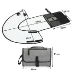 Changing mat To Go, Gray Changing mat To Go, Gray