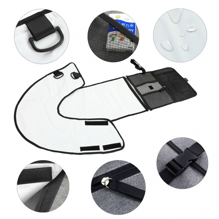 Changing mat To Go, Gray Changing mat To Go, Gray