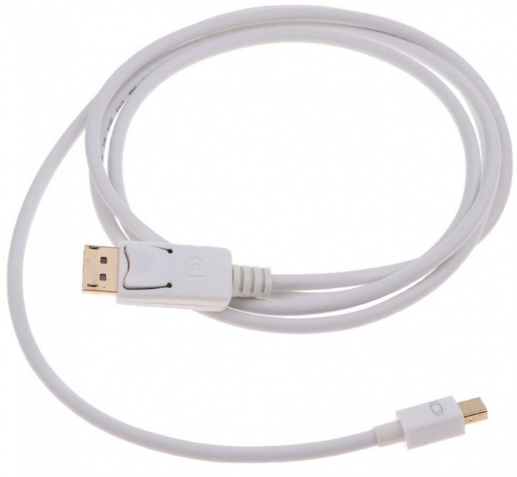 NORDIQZENZ Displayport to mini Displayport cable, 1.8m, White