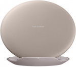 Wireless Qi charging dock, Fast charging, Gold