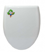 Toilet seat - for good comfort and hygiene, White Toilet seat - for good comfort and hygiene, White