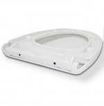 Toilet seat - for good comfort and hygiene, White Toilet seat - for good comfort and hygiene, White