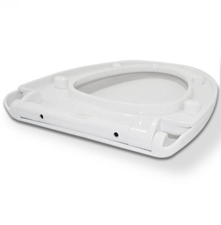 Toilet seat - for good comfort and hygiene, White Toilet seat - for good comfort and hygiene, White