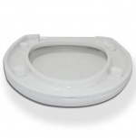 Toilet seat - for good comfort and hygiene, White Toilet seat - for good comfort and hygiene, White