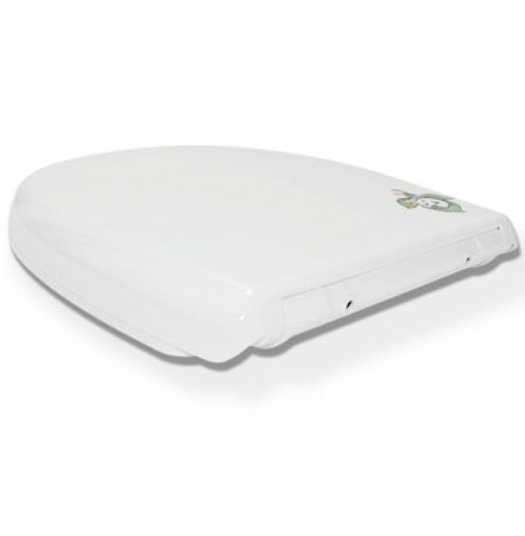 Toilet seat - for good comfort and hygiene, White Toilet seat - for good comfort and hygiene, White