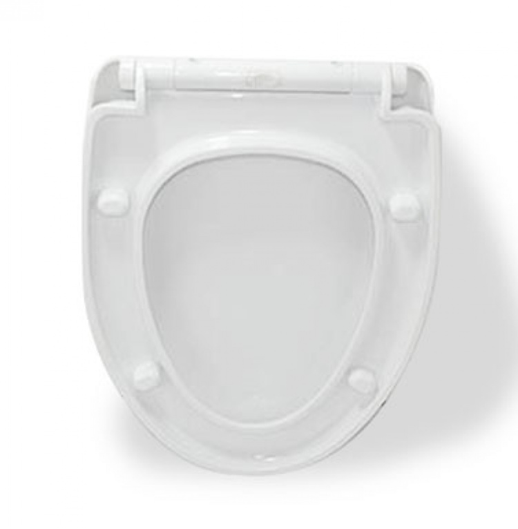 Toilet seat - for good comfort and hygiene, White Toilet seat - for good comfort and hygiene, White