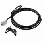 Universal computer lock with keys, 2m Universal computer lock with keys, 2m