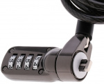 Universal computer lock with code lock, 1,9m