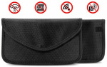 Black bag with RFID protection for cards, phone, car keys, etc. Black bag with RFID protection for cards, phone, car keys, etc.