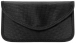 Black bag with RFID protection for cards, phone, car keys, etc. Black bag with RFID protection for cards, phone, car keys, etc.