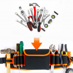 Tool belt, Black/orange