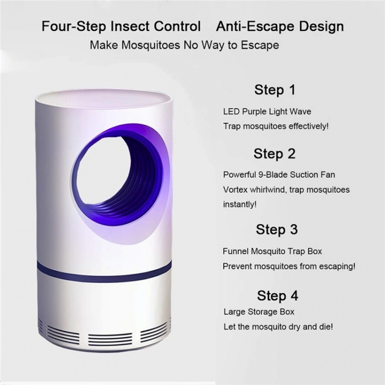 Effective mosquito killer, White