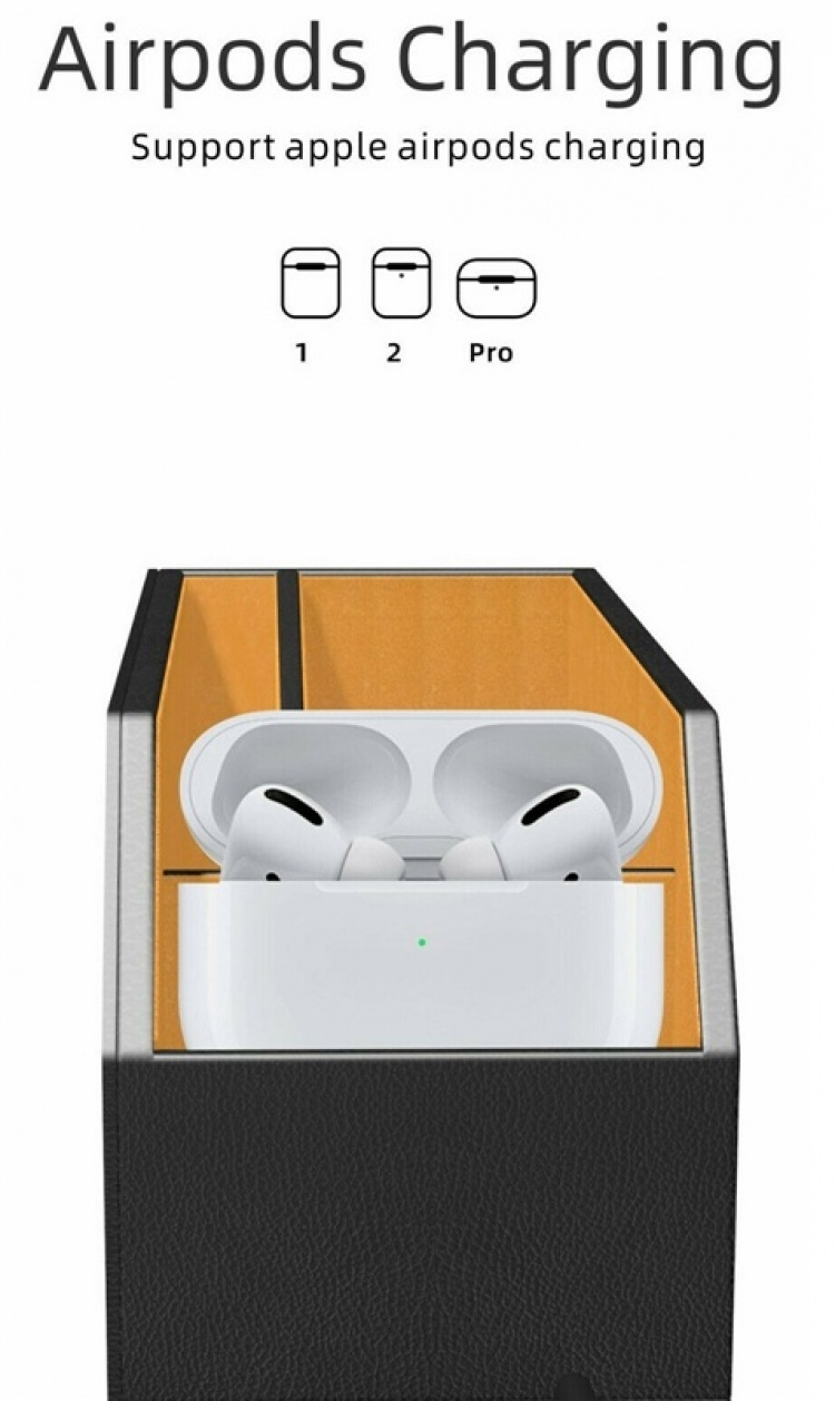 Car storage box with wireless charging Car storage box with wireless charging