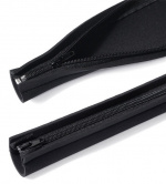 4-pack Cable cover with zipper, Black 4-pack Cable cover with zipper, Black