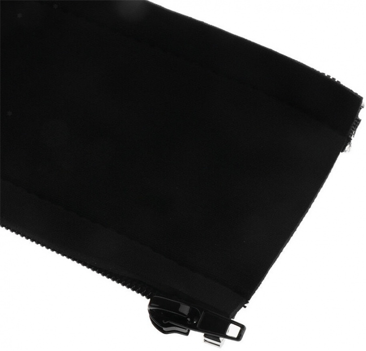 4-pack Cable cover with zipper, Black 4-pack Cable cover with zipper, Black