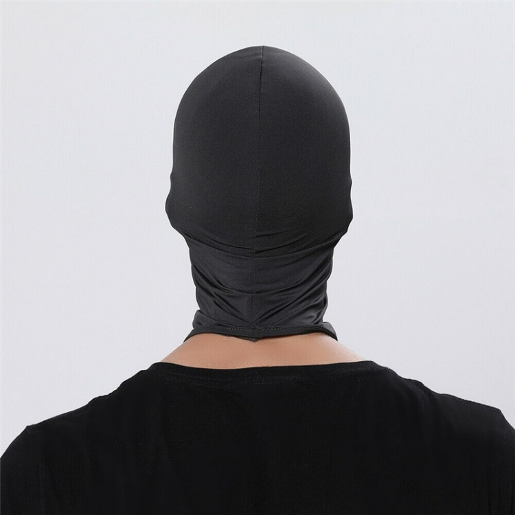 Balaclava for cycling and other outdoor sports, Black