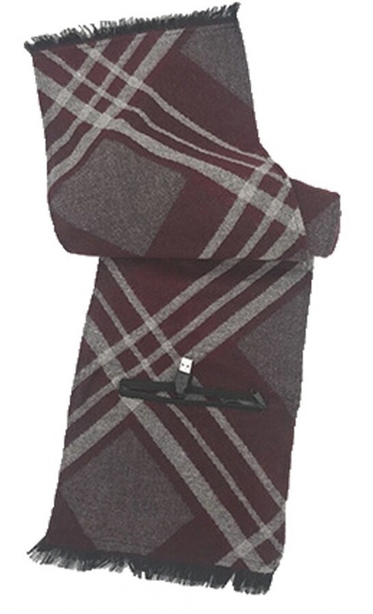 USB-powered heated scarf in super soft material USB-powered heated scarf in super soft material