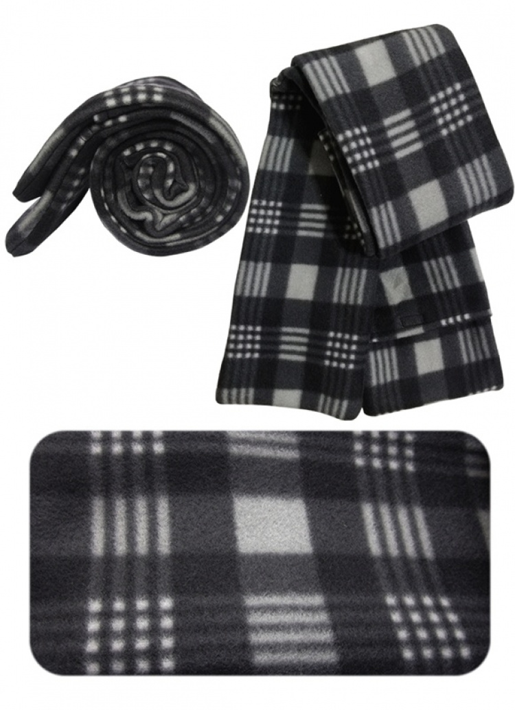 Battery-powered heating scarf, Grey Battery-powered heating scarf, Grey