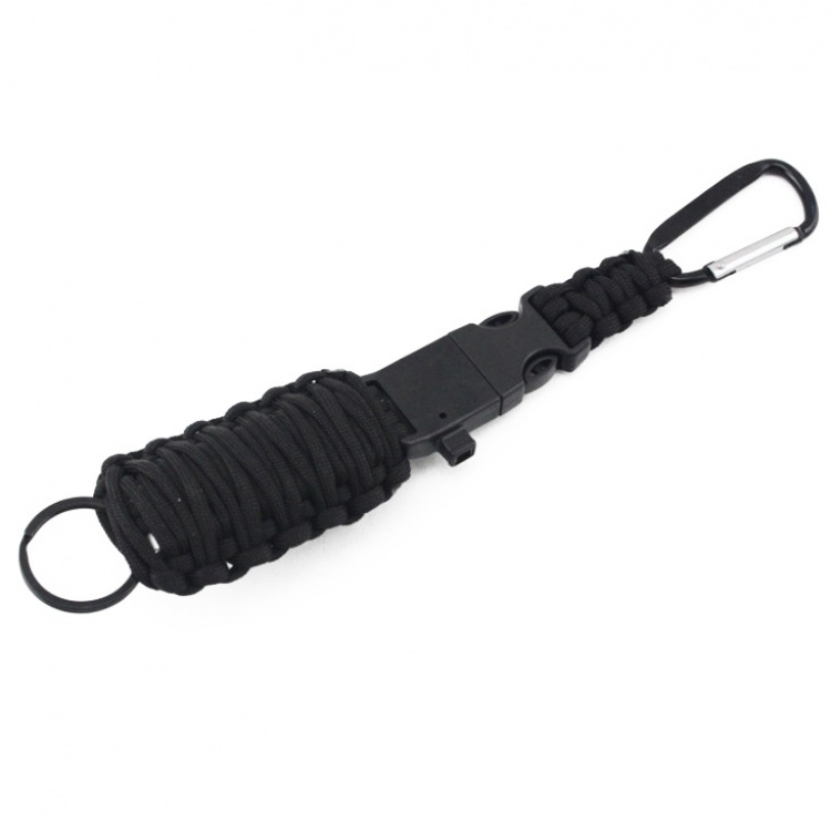 Survival kit with 12 accessories - Black