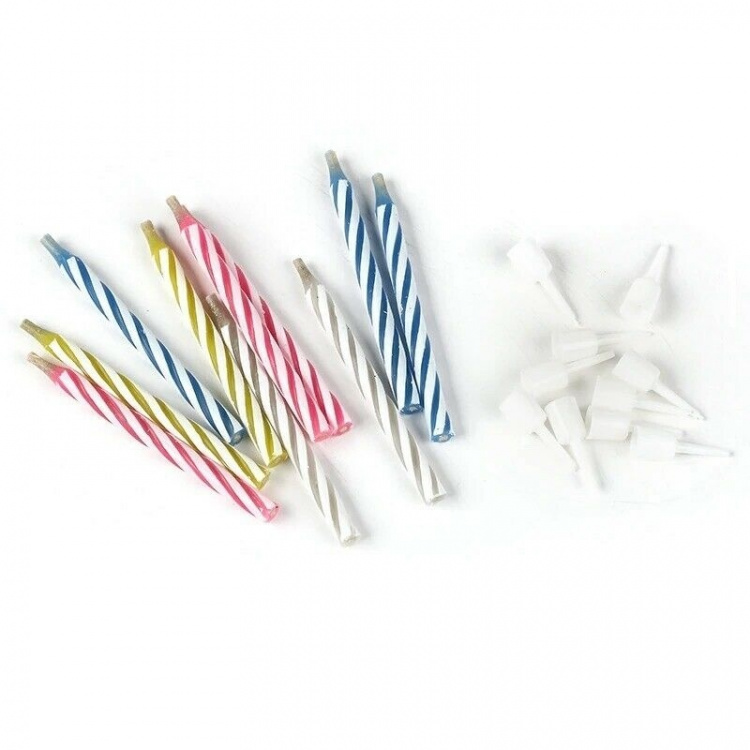 Magic Cake Candles, Eternal Candles, 10-Pack