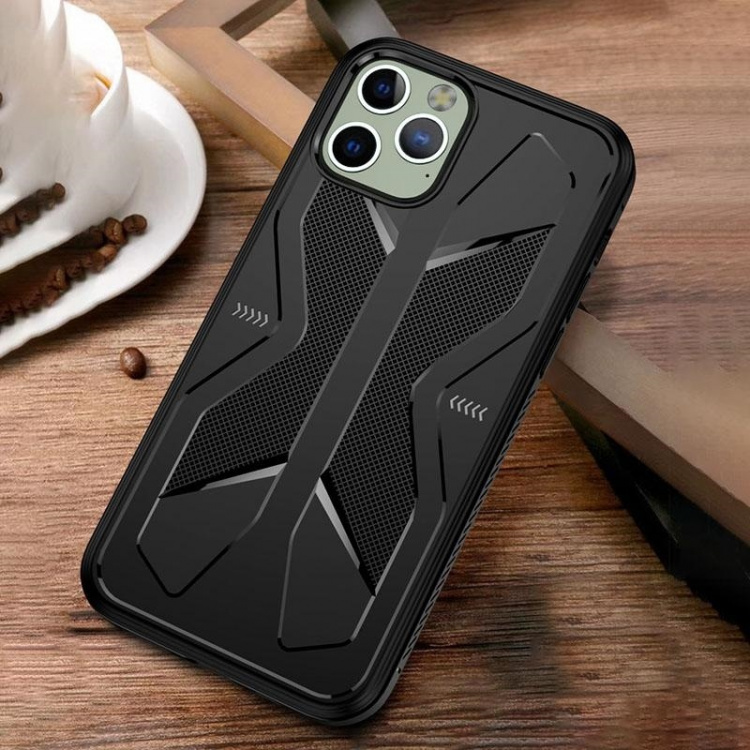 Shockproof phone case for iPhone 12 mini, Black Shockproof phone case for iPhone 12 mini, Black