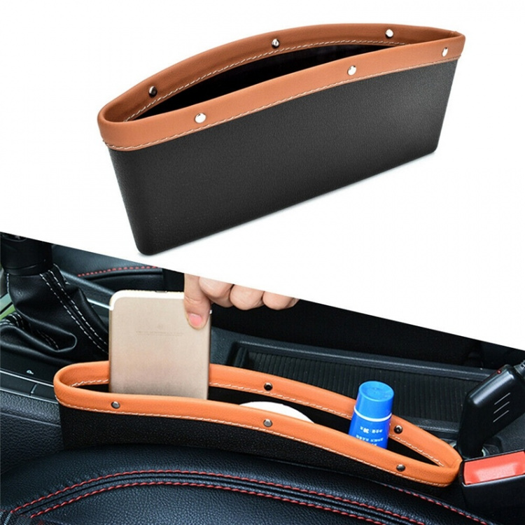 Storage compartment for car, Brown Storage compartment for car, Brown