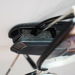 Clip for sunglasses for car, Black