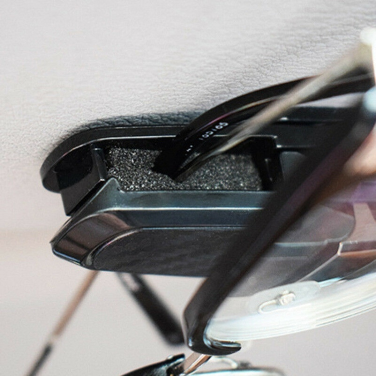 Clip for sunglasses for car, Black