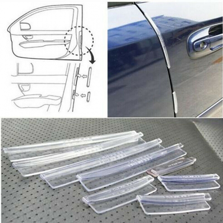 8-pack Protection strip for car door, Transparent 8-pack Protection strip for car door, Transparent