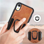 Mobile case with ring holder for iPhone 12 Pro Max, Black. Mobile case with ring holder for iPhone 12 Pro Max, Black.