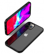 Stylish phone case for iPhone 12 mini, Black Stylish phone case for iPhone 12 mini, Black