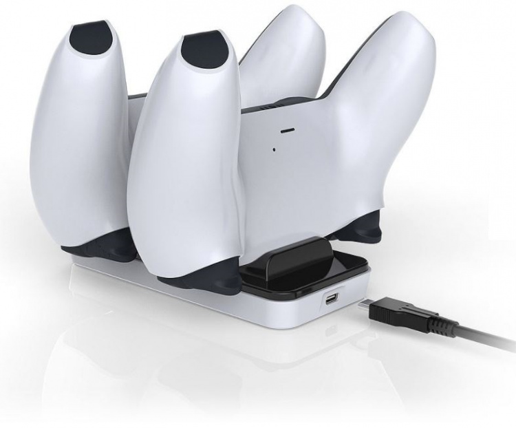 Translation: Dobe Dual Charging Station for 2 PS5 DualSense Controllers Translation: Dobe Dual Charging Station for 2 PS5 DualSense Controllers