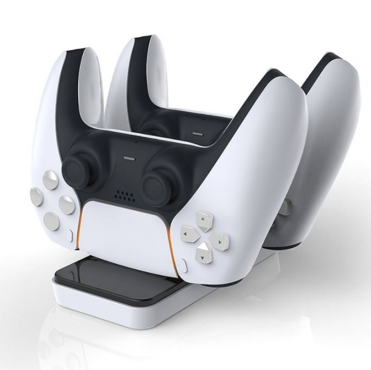 Translation: Dobe Dual Charging Station for 2 PS5 DualSense Controllers Translation: Dobe Dual Charging Station for 2 PS5 DualSense Controllers
