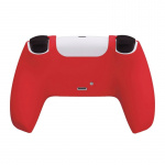 Silicone grip for PlayStation 5 (PS5) controller, Red. Silicone grip for PlayStation 5 (PS5) controller, Red.