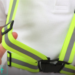3 pcs Reflective harness/Reflective vest, Yellow