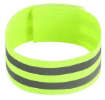 Reflective tape 30x5 cm for ankle or arm, Yellow