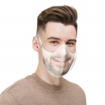 Transparent Face protection/mouth visor