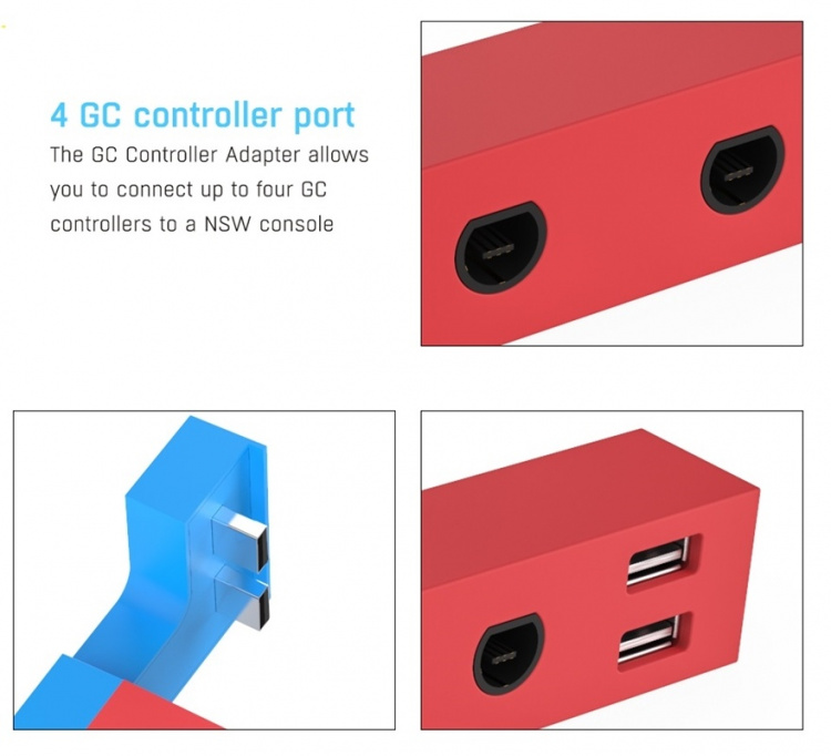 Adapter - GameCube controller to Nintendo Switch Adapter - GameCube controller to Nintendo Switch