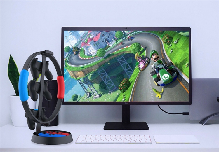 Set up Ring Fit and 3 controllers.