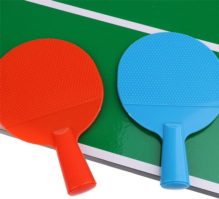 Small ping pong table with accessories
