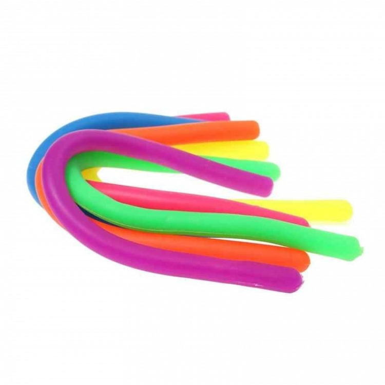 Elastic fidget rope, 6 pieces. Elastic fidget rope, 6 pieces.