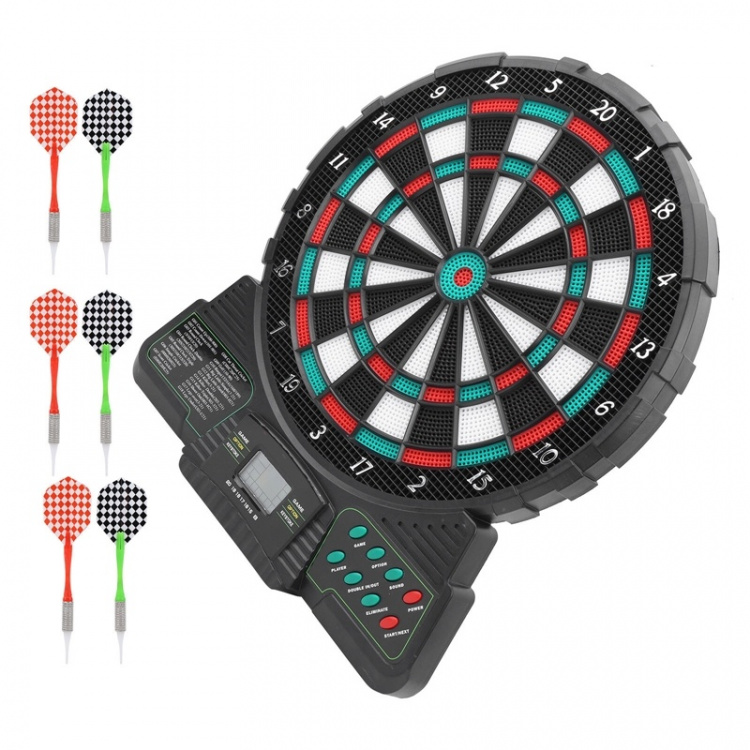 Electronic dartboard, target board