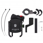Mobile holder for Motorcycle with QC3.0 Fast Charging, Black Mobile holder for Motorcycle with QC3.0 Fast Charging, Black