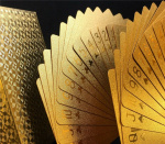 Deck of cards, Playing cards, Gold