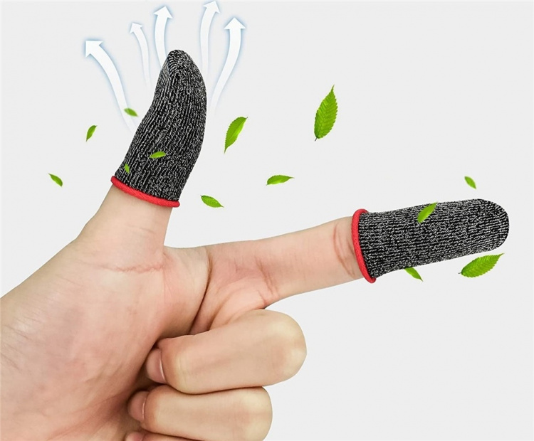 Finger sleeve for mobile games, 2-pack Finger sleeve for mobile games, 2-pack