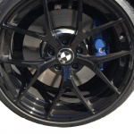 BMW center cover, Black/White BMW center cover, Black/White