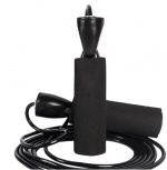 Jump rope with ball bearings, black Jump rope with ball bearings, black